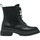 Chaussures Femme Boots Tamaris Bottine à Lacets Essentials Noir