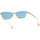 Montres & Bijoux Lunettes de soleil Eyepetizer Occhiali da Sole Unisex  Kanda C.4-2F Doré