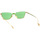 Montres & Bijoux Lunettes de soleil Eyepetizer Occhiali da Sole Unisex  Kanda C.4.29F Doré