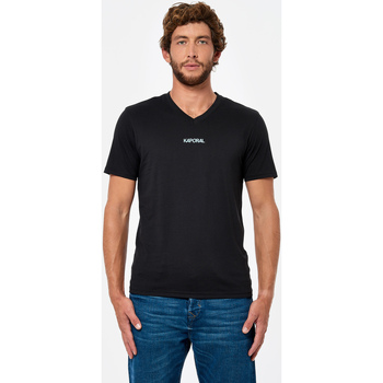 Vêtements Homme T-shirts manches courtes Kaporal SETER Noir
