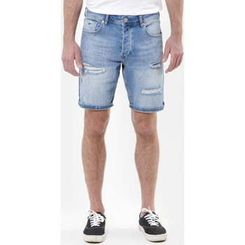 Vêtements Homme print Shorts / Bermudas Kaporal VITO Bleu