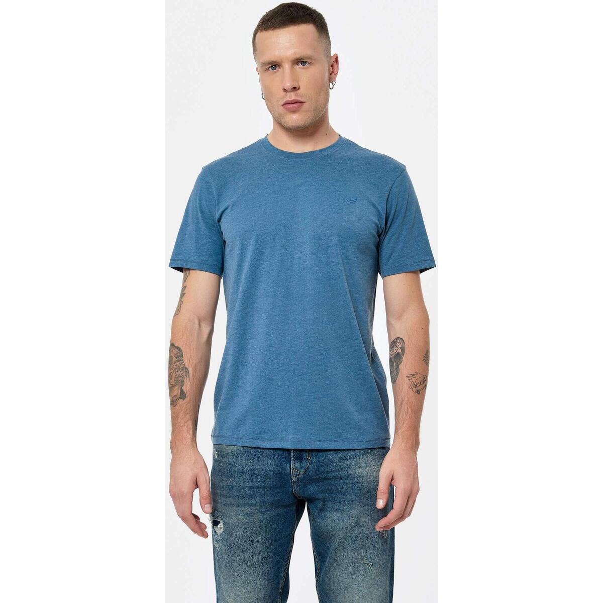 Vêtements Homme T-shirts manches courtes Kaporal PACCO Bleu