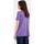 Vêtements Femme tiger-motif organic-cotton T-Shirt LEMIL Violet