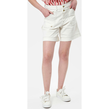 Vêtements Femme Shorts / Bermudas Kaporal BRIDY Blanc
