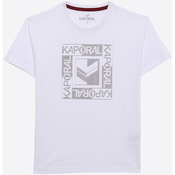 Vêtements Garçon T-shirts manches courtes Kaporal ELAGO Blanc