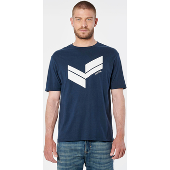 Vêtements Homme T-shirts bear manches courtes Kaporal BRYZO Bleu