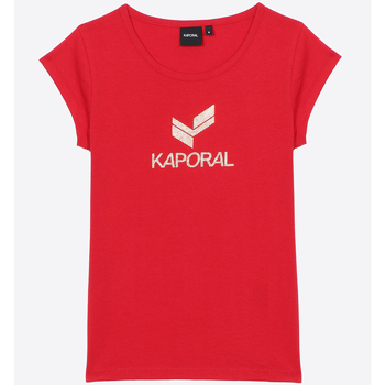Vêtements Fille T-shirts & Polos Kaporal FACE Rouge