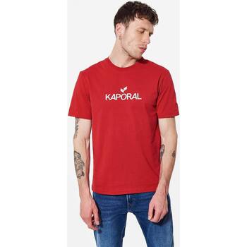 Vêtements Homme T-shirts bear manches courtes Kaporal LERES Rouge