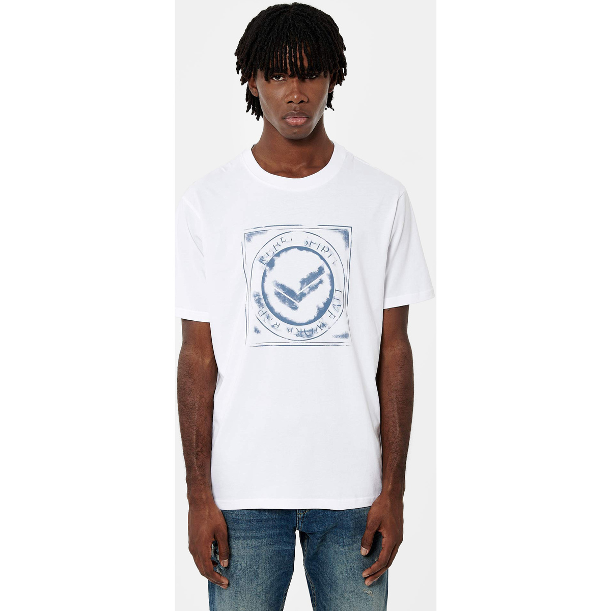 Vêtements Homme T-shirts manches courtes Kaporal SAUL Blanc