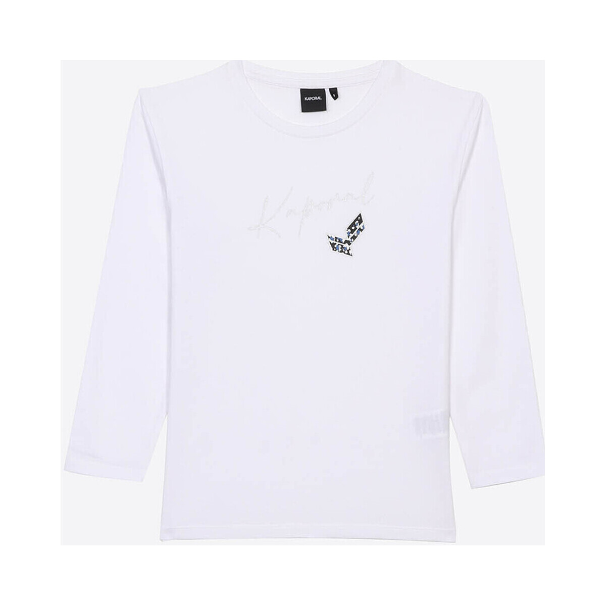Vêtements Fille T-shirts & Polos Kaporal ETHER Blanc
