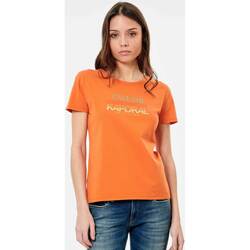 Vêtements short-sleeved T-shirts & Polos Kaporal LORIE Orange