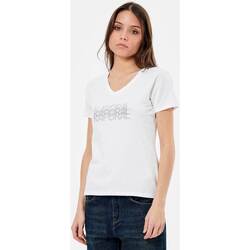 Vêtements short-sleeved T-shirts & Polos Kaporal LEA Blanc