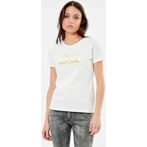 Vêtements Femme T-shirts & Polos Kaporal LORIE Beige