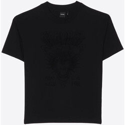 Vêtements Garçon T-shirts manches courtes Kaporal EPPIE Noir