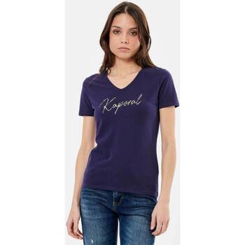 Vêtements Femme T-shirts manches courtes Kaporal LION Violet
