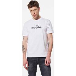 Vêtements Homme T-shirts manches courtes Kaporal LERES Blanc