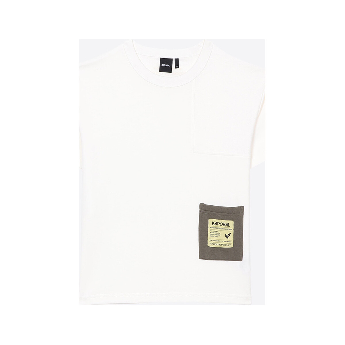 Vêtements Garçon T-shirts & Polos Kaporal PIERY Blanc