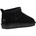 Chaussures Femme Bottines Colors of California Short winter boot in suede Noir