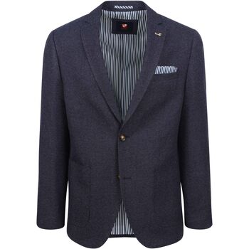Vêtements Homme Vestes / Blazers Suitable Blazer adapté Poireau bleu foncé Bleu