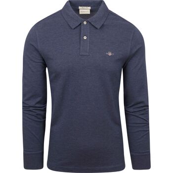 Vêtements Homme T-shirts & Polos Gant Recevez une réduction de Bleu