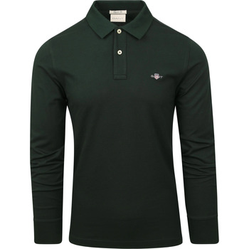 Vêtements Homme T-shirts & Polos Gant Rugger Pique Polo Swtr Dark Green Vert