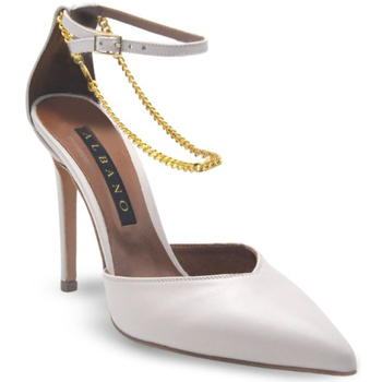 Chaussures Femme Escarpins Albano 2414-B Blanc