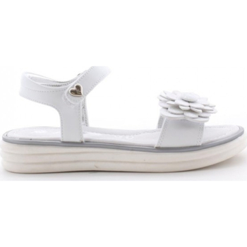 Chaussures Fille Sandales et Nu-pieds Asso AG-14821 Blanc