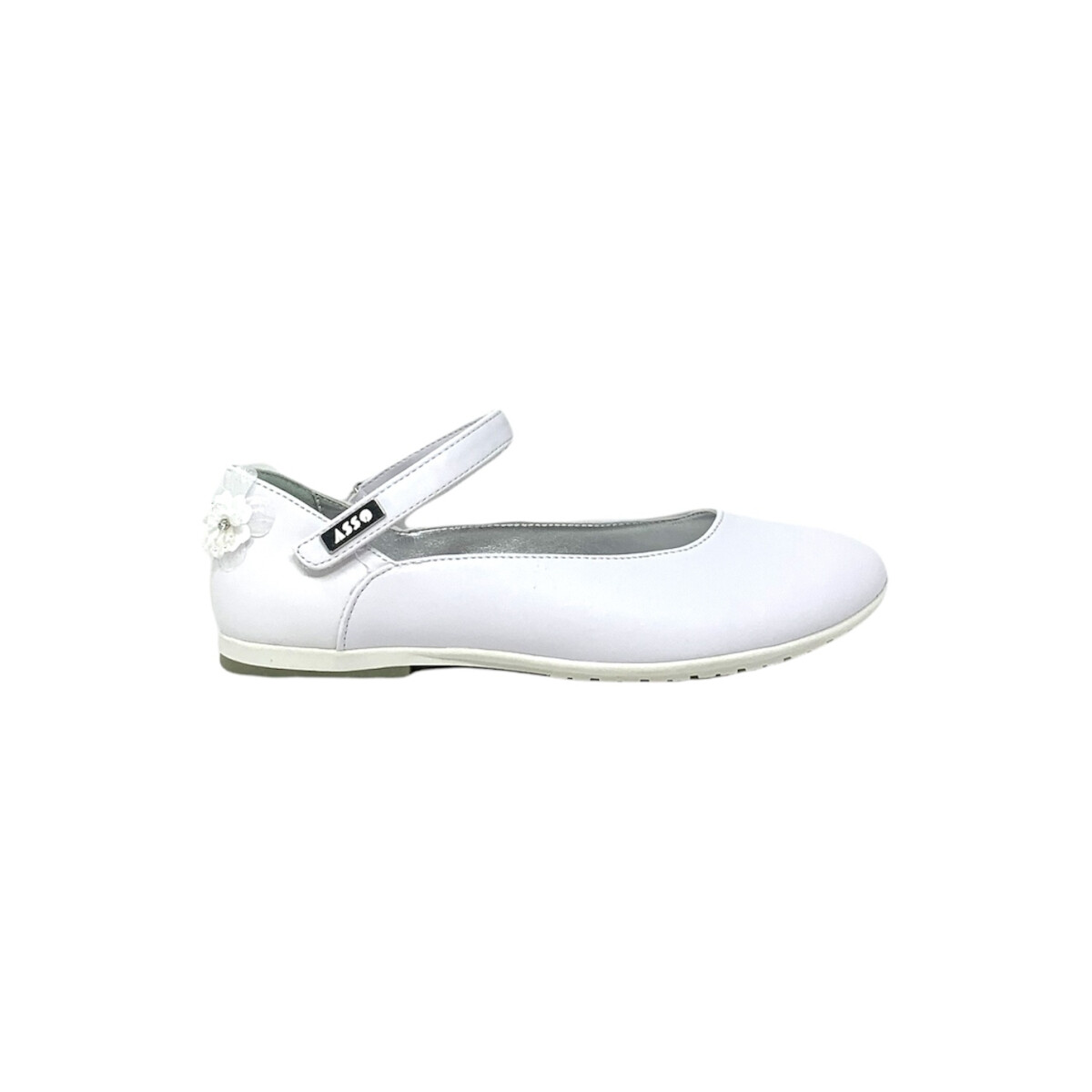 Chaussures Fille Ballerines / babies Asso AG-13104W Blanc