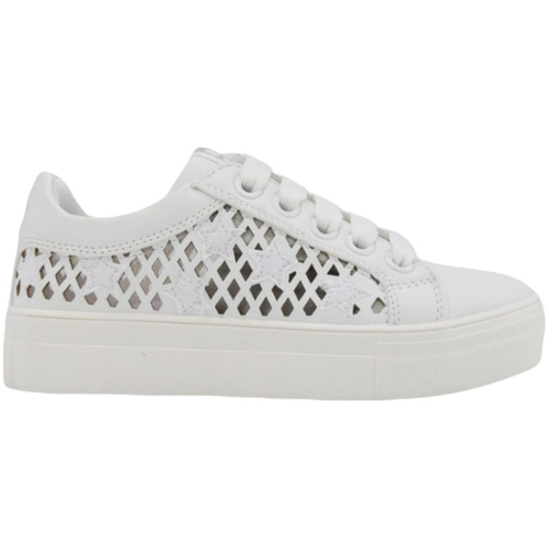 Chaussures Fille Baskets mode Asso AG-13023 Blanc