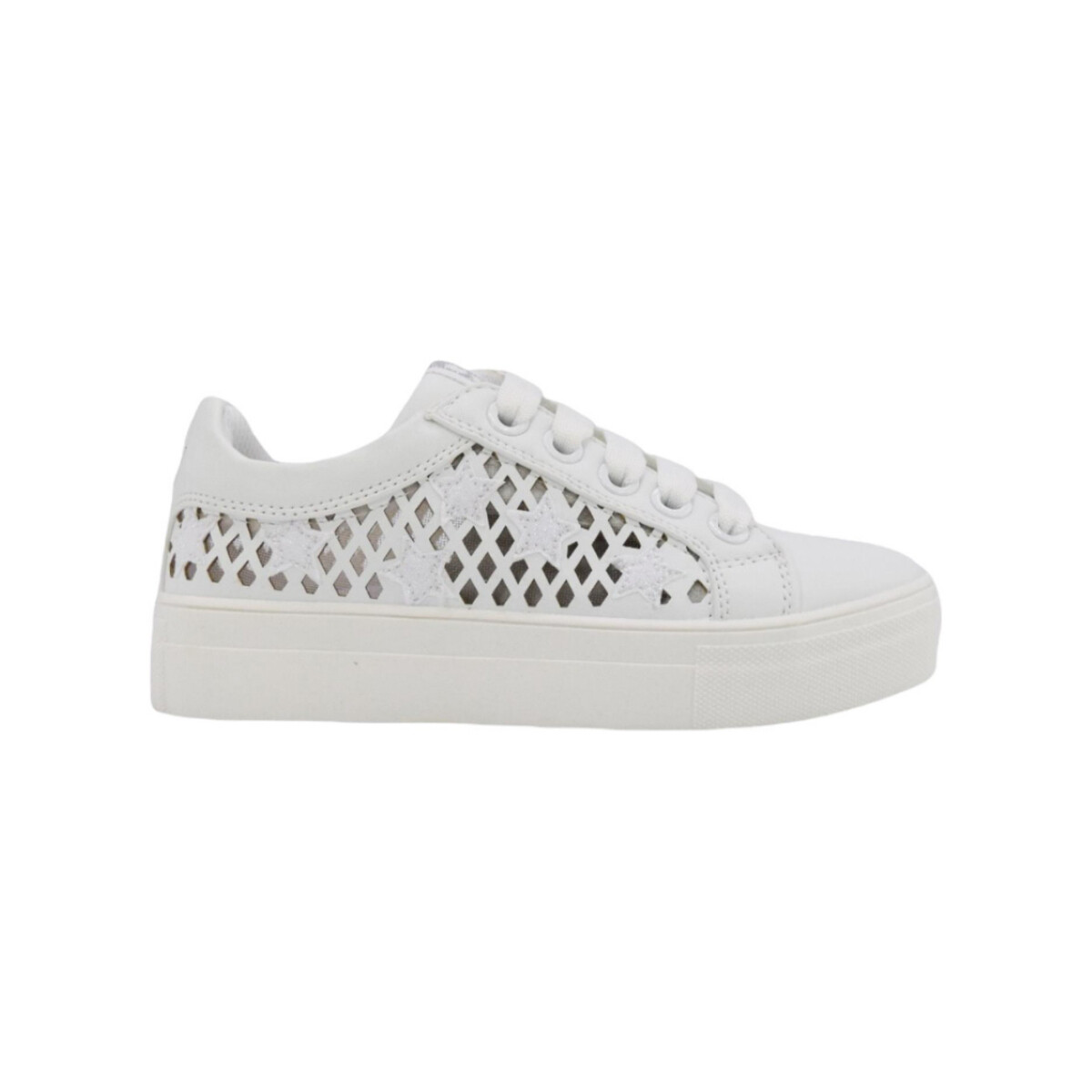 Chaussures Fille Baskets mode Asso AG-13023 Blanc