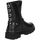 Chaussures Fille Bottes Asso AG-14222-G14152 Noir