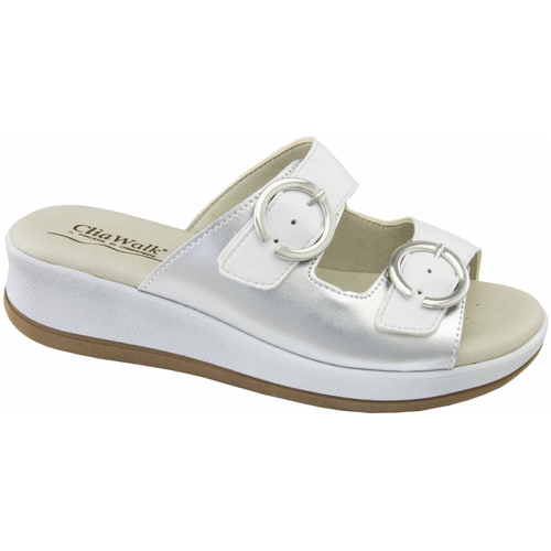 Chaussures Femme Sandales et Nu-pieds Clia Walk RELAX4 Blanc