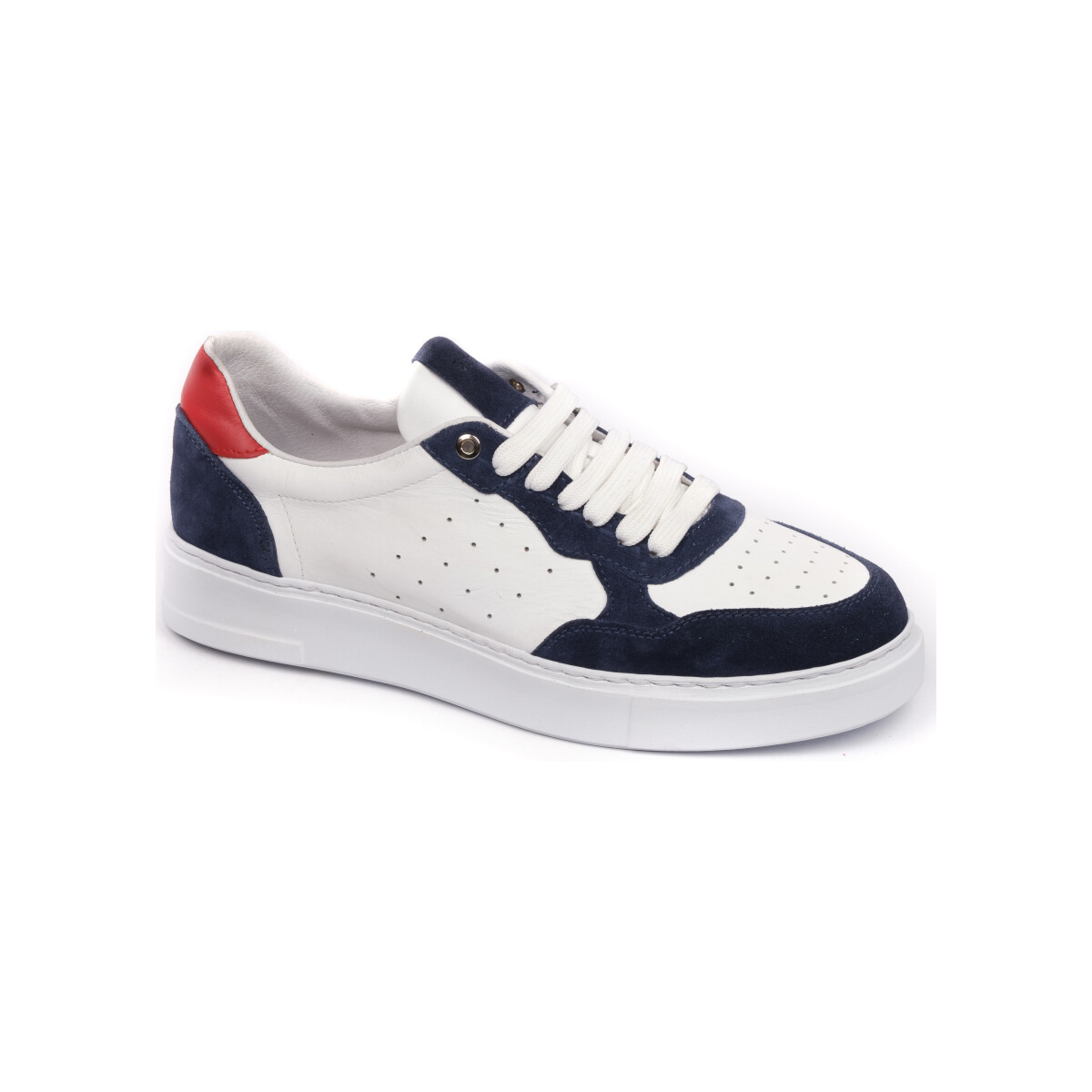 Chaussures Homme Baskets mode Exton 382 Blanc