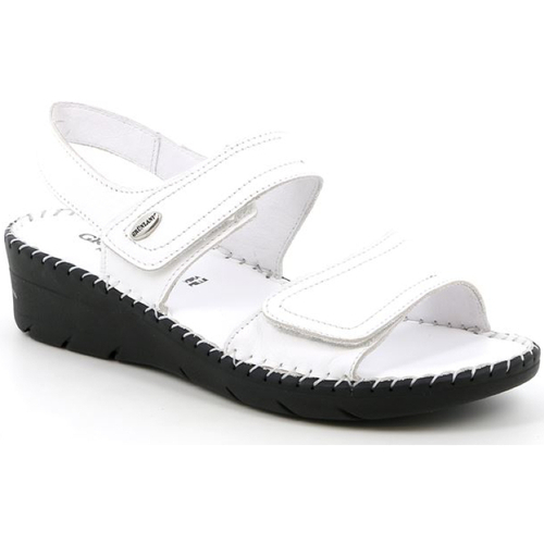 Chaussures Femme Sandales et Nu-pieds Grunland SA2633-BIANCO Blanc