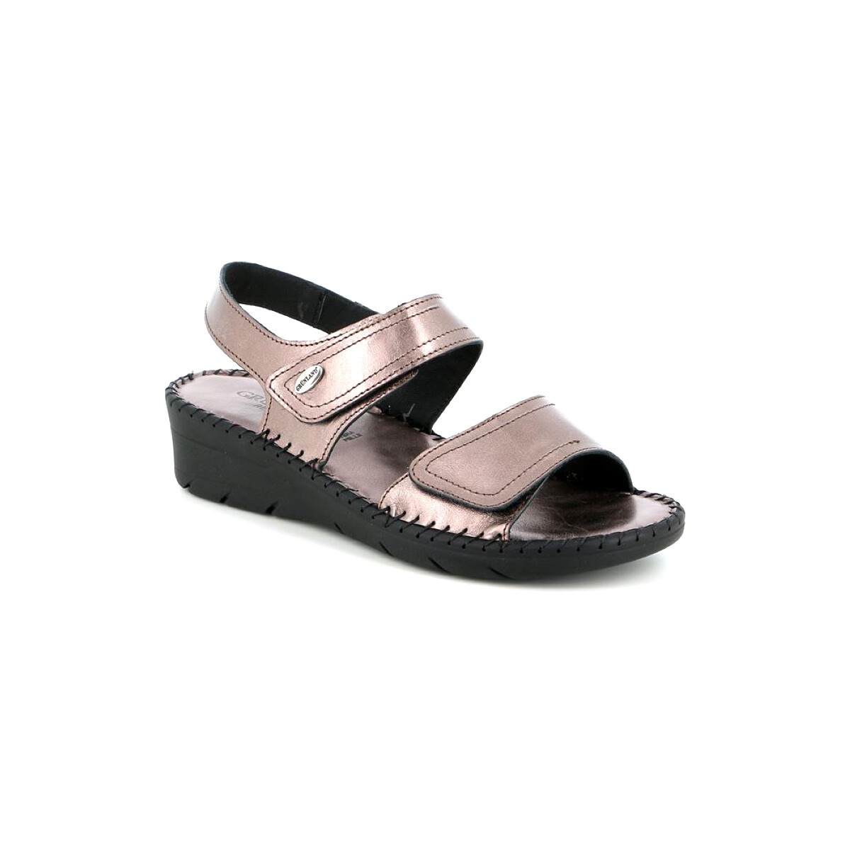 Chaussures Femme Sandales et Nu-pieds Grunland SA2633-PELTRO Gris