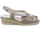 Chaussures Femme Sandales et Nu-pieds Grunland SA2407-TAUPE Gris
