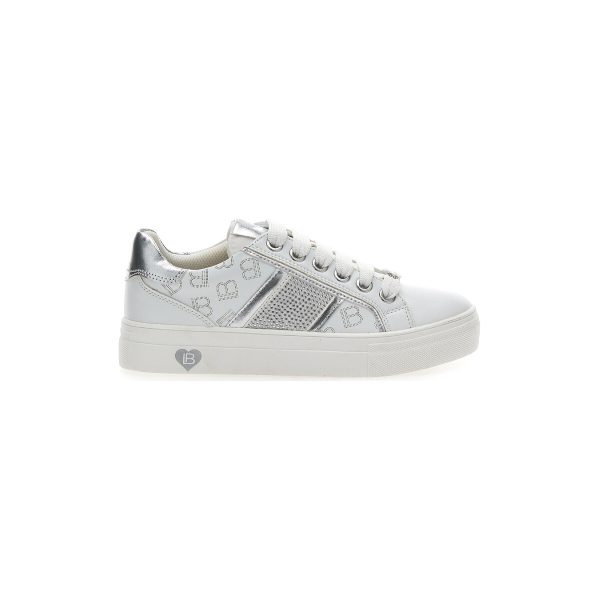 Chaussures Fille Baskets mode Laura Biagiotti 8327(30-36) Blanc