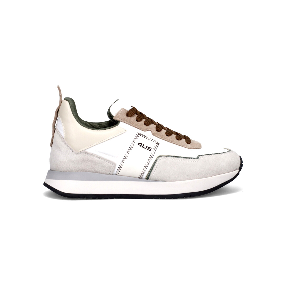 Chaussures Homme Baskets mode Paciotti 4us 300-01 Blanc