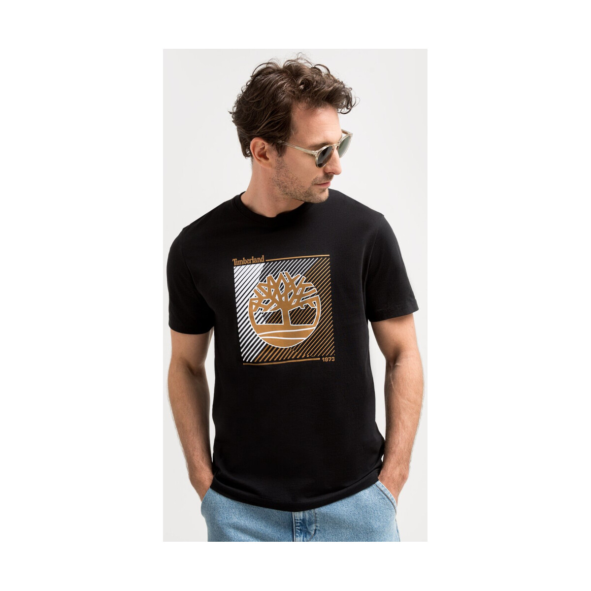 Vêtements Homme T-shirts & Polos Timberland TB0A663S0011 Noir