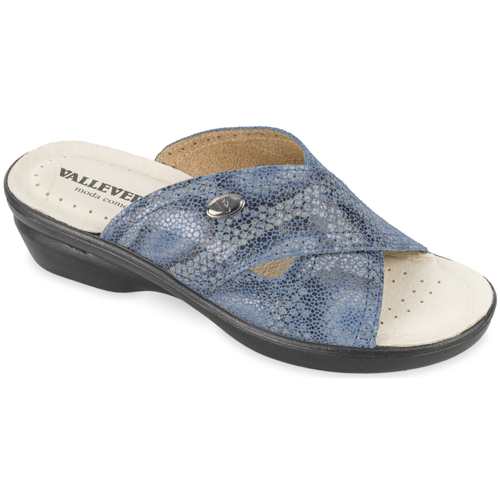 Chaussures Femme Mules Valleverde 25305-B Bleu