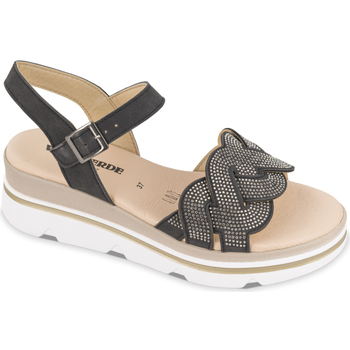 Chaussures Femme Sandales et Nu-pieds Valleverde 55532-N Noir