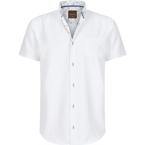 Vêtements Femme Chemises / Chemisiers Cappuccino Italia Loose Logo Print Cotton Jersey T-shirt Blanc