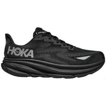Chaussures Femme Running / trail Hoka one one Baskets Clifton 9 GTX Femme Black/Black Noir