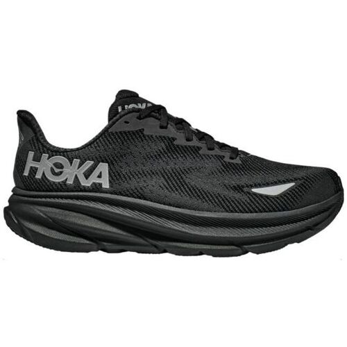Chaussures Femme Hoka One One Sneakers mit Logo Rosa Hoka one one Baskets Clifton 9 GTX Femme Black/Black Noir