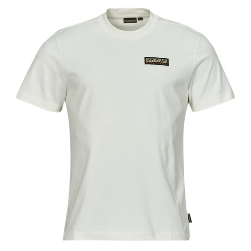 Vêtements Homme T-shirts manches longues Napapijri S IAATO Blanc