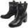 Chaussures Femme Bottes ville Leindia 83841 Noir
