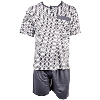 Vêtements Homme Pyjamas / Chemises de nuit Ozabi ECO HOMEWEAR 2941 G Gris