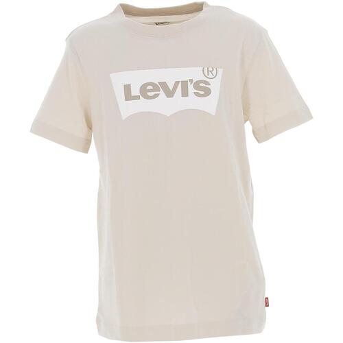 Vêtements Garçon T-shirts manches courtes Levi's Lvb batwing tee Beige
