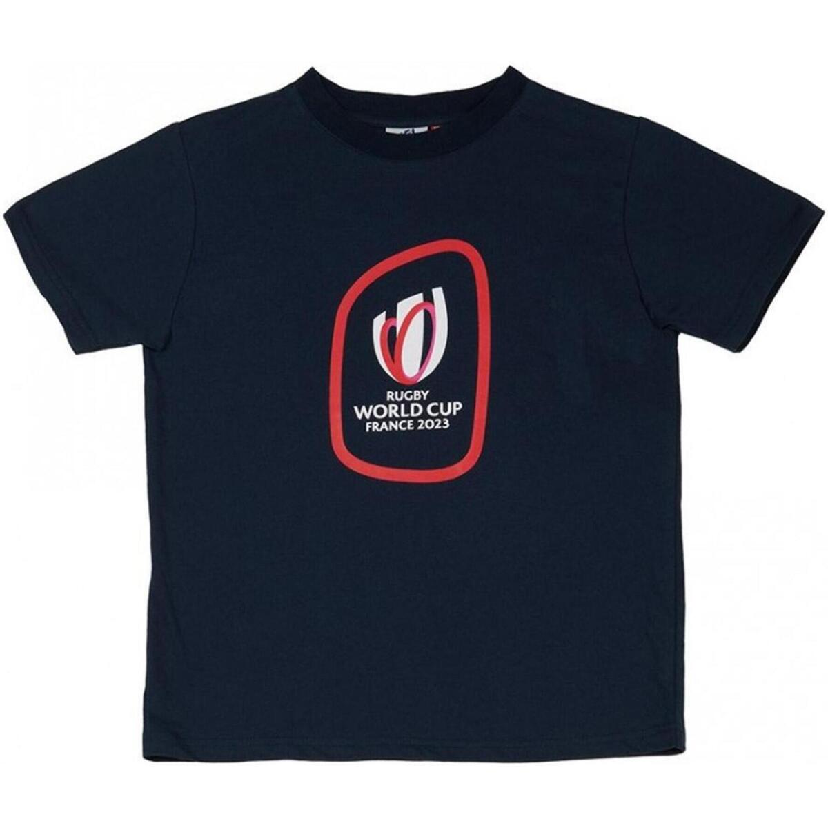 Vêtements Garçon T-shirts manches courtes Holiprom Kidxs logo t-shirt navy Bleu