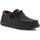 Chaussures La Fiancee Du Me HEYDUDE WALLY SOX JET BLACK 40019-0XD Noir